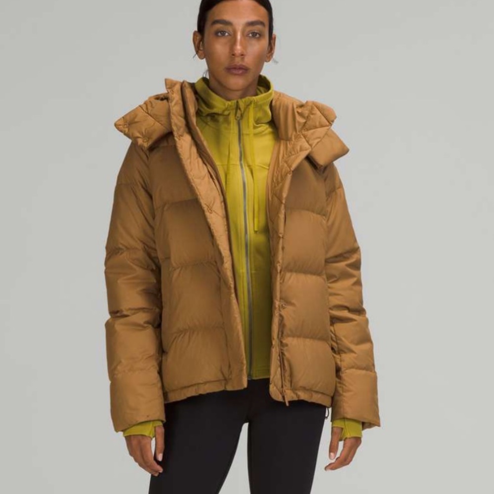 •SOLD• Lululemon Wunder Puff Jacket Bold Beige Size 8